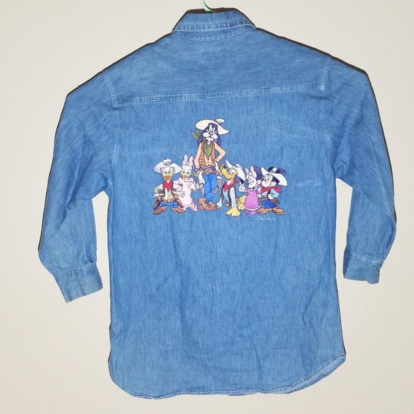 Too Cute! Tops - Too Cute Disney Western Womens 2 Made in the USA